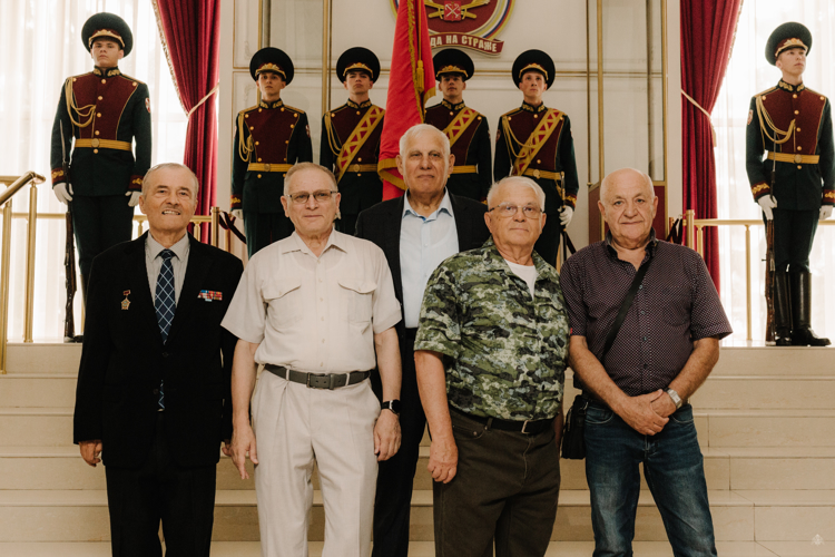 «50 лет спустя» - в военном институте прошла встреча выпускников 4 батальона курсантов 1974 года