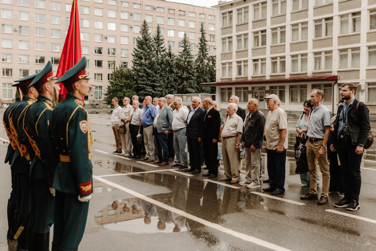 «50 лет спустя» - в военном институте прошла встреча выпускников 4 батальона курсантов 1974 года