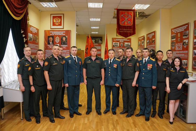 В Санкт-Петербургском военном институте прошлел выпуск адъюнктов