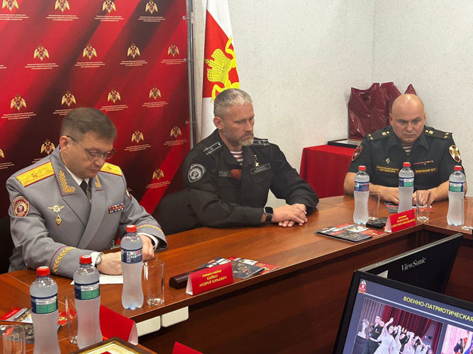 Рабочая поездка начальника Санкт-Петербургского военного ордена Жукова института войск национальной гвардии Российской Федерации в г. Уфа Республики Башкоркостан