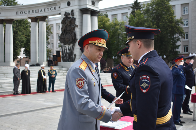 Рабочая поездка начальника Санкт-Петербургского военного ордена Жукова института войск национальной гвардии Российской Федерации в г. Уфа Республики Башкоркостан