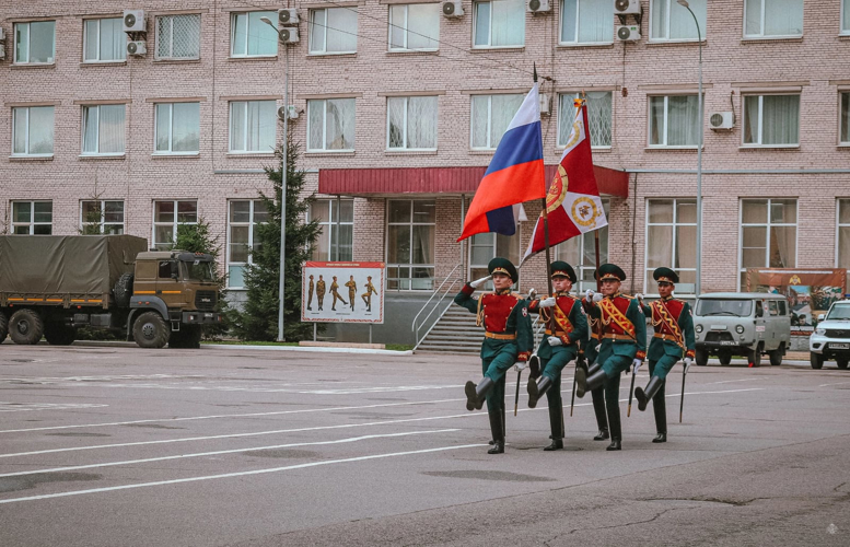 В военной Академии Росгвардии состоялся торжественный ритуал принятия военной присяги военнослужащими батальона обеспечения учебного процесса