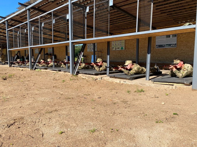 В учебном центре "Молосковицы" завершился полевой выход 1 курса военной Академии Росгвардии