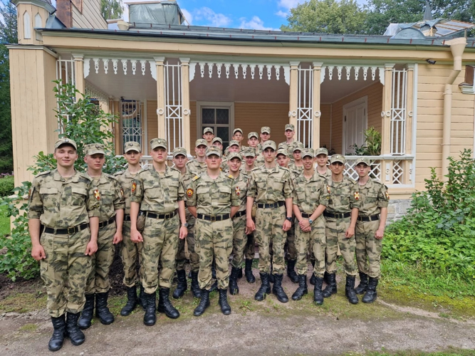В учебном центре "Молосковицы" завершился полевой выход 1 курса военной Академии Росгвардии