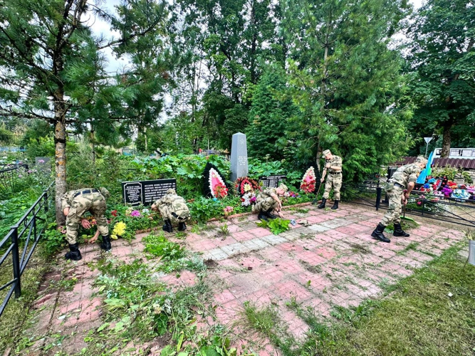 В учебном центре "Молосковицы" завершился полевой выход 1 курса военной Академии Росгвардии