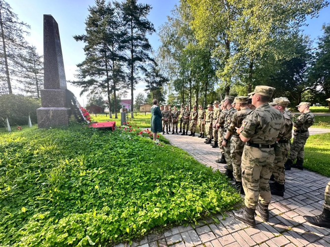 В учебном центре "Молосковицы" завершился полевой выход 1 курса военной Академии Росгвардии