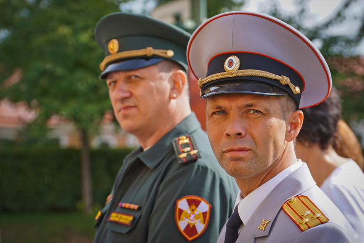 ВОЕННАЯ АКАДЕМИЯ РОСГВАРДИИ ПРИНЯЛА УЧАСТИЕ В ТОРЖЕСТВЕННО-ТРАУРНОЙ ЦЕРЕМОНИИ, ПОСВЯЩЕННОЙ ДНЮ ОФИЦЕРА РОССИИ.