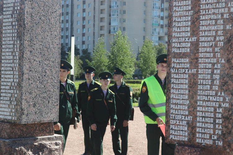 Военно-патриотический марш по местам боевой славы