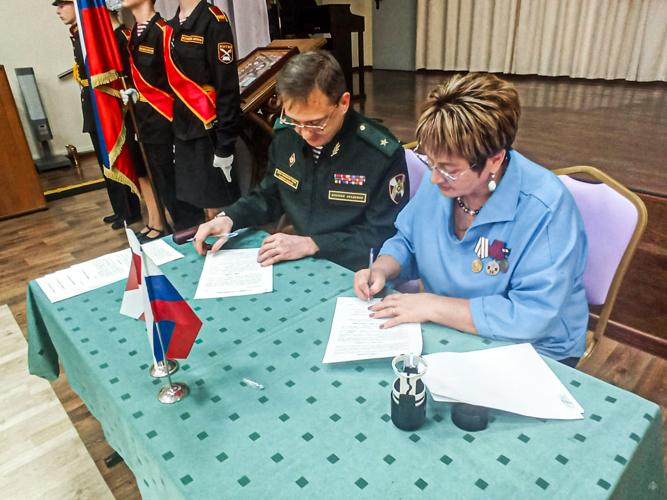 Состоялось подписание Соглашения о сотрудничестве между нижегородскими школами и военной академией Росгвардии