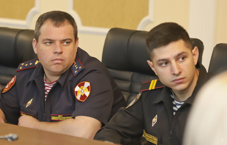 «Нам очень важна обратная связь» - под руководством начальника Военной академии войск национальной гвардии состоялась беседа с военнослужащими, прибывшими для повышения квалификации