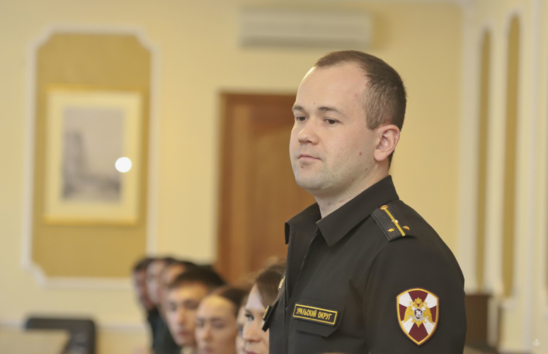 «Нам очень важна обратная связь» - под руководством начальника Военной академии войск национальной гвардии состоялась беседа с военнослужащими, прибывшими для повышения квалификации