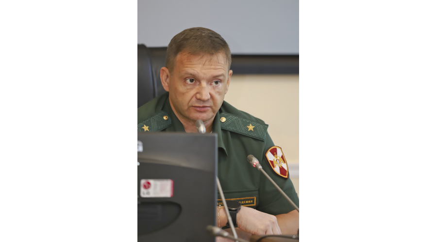 «Нам очень важна обратная связь» - под руководством начальника Военной академии войск национальной гвардии состоялась беседа с военнослужащими, прибывшими для повышения квалификации