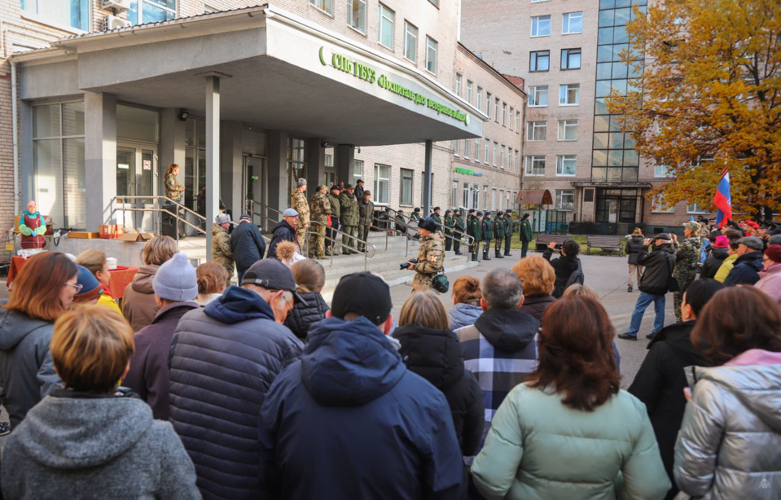 Субботник в Госпитале для ветеранов войн