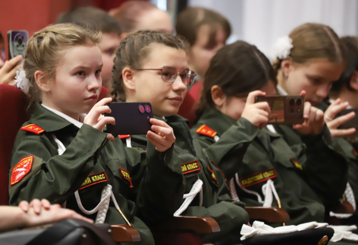 Концертный хор Санкт-Петербурга на сцене академии Росгвардии