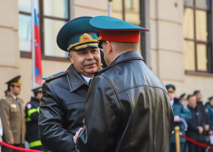 Начальник военной академии принял участие в торжественных мероприятиях, приуроченных к  118-летию со дня образования Санкт-Петербургского университета ГПС МЧС России