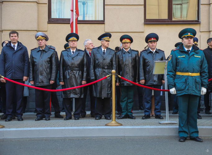 Начальник военной академии принял участие в торжественных мероприятиях, приуроченных к  118-летию со дня образования Санкт-Петербургского университета ГПС МЧС России