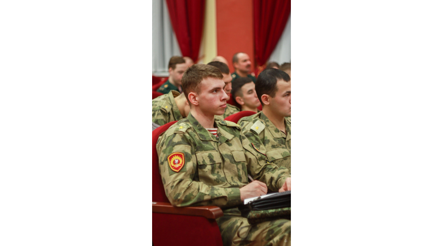 Участие военной академии в международной просветительной акции«Географический диктант» 