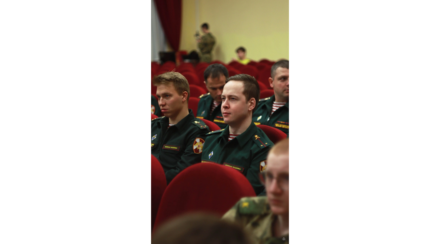 Участие военной академии в международной просветительной акции«Географический диктант» 