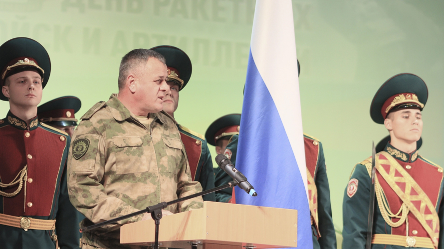 Торжественная церемония, приуроченная ко Дню ракетных войск и артиллерии состоялась в Ленинградской области