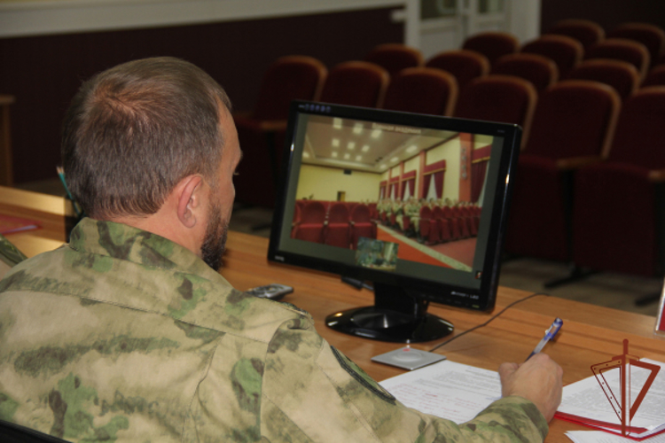 В ОГВ(С) прошла прямая линия с курсантами Военной ордена Жукова академии Росгвардии.