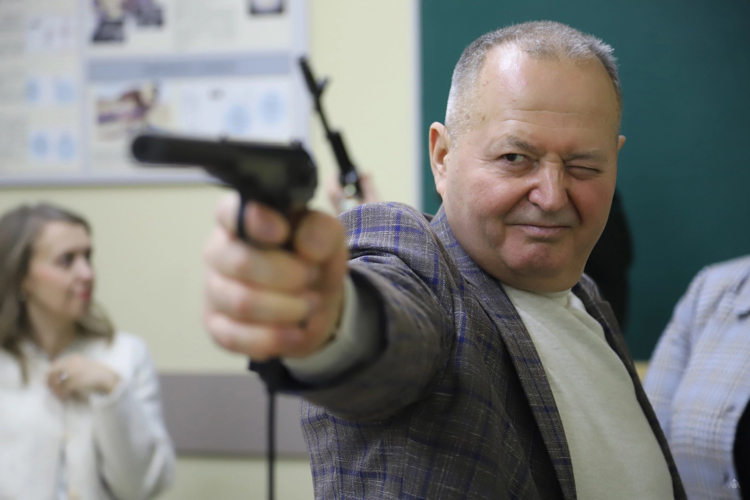 Делегация из г. Глазов посетила Военную академию Росгвардии