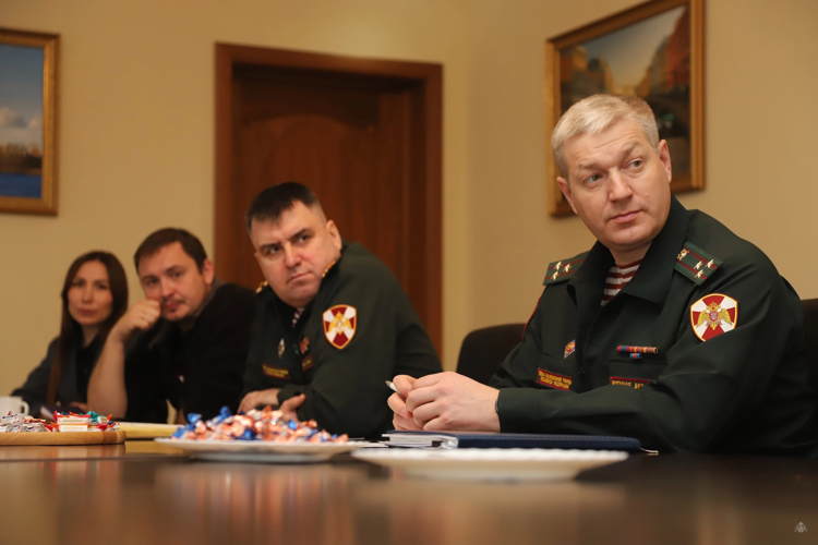 Делегация из г. Глазов посетила Военную академию Росгвардии