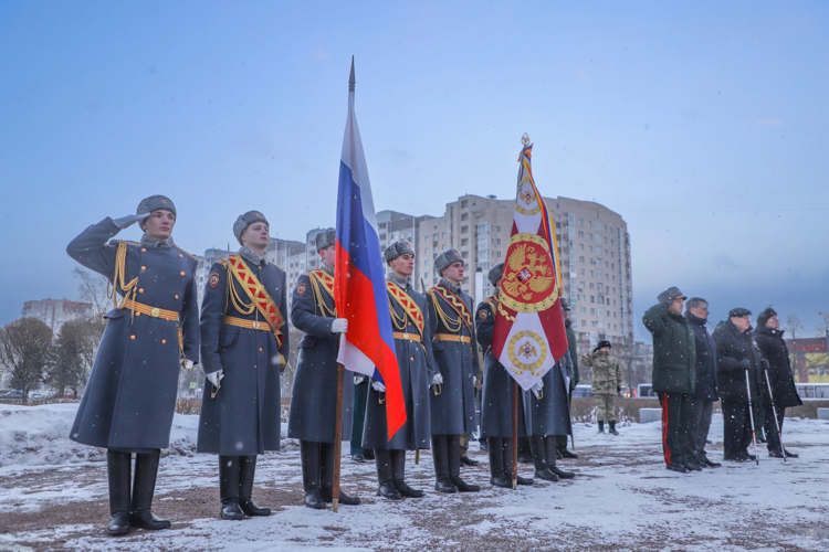 «Присяге будем верны!» - в Красносельском районе Санкт-Петербурга состоялась торжественная церемония приведения к военной присяге военнослужащих БОУП Военной академии Росгвардии   