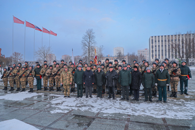 «Присяге будем верны!» - в Красносельском районе Санкт-Петербурга состоялась торжественная церемония приведения к военной присяге военнослужащих БОУП Военной академии Росгвардии   