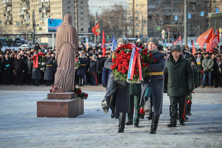 В Санкт-Петербурге росгвардейцы почтили память россиян, исполнявших служебный долг за пределами Отечества