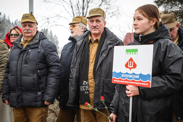 Память воинов-интернационалистов почтили в Ленинградской области 