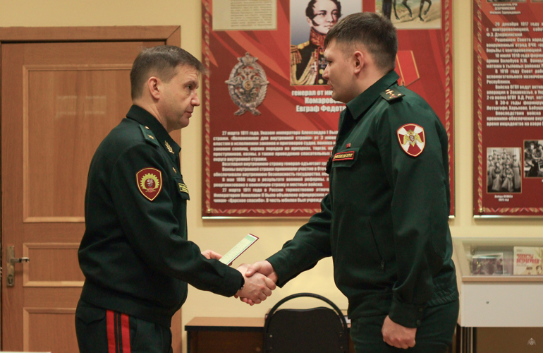 Выпуск специалистов ВГО и СГ прошёл в Военной академии Росгвардии 