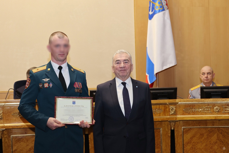 Начальник Военной академии Росгвардии генерал-майор Андрей Кийко принял участие в торжественном приёме 