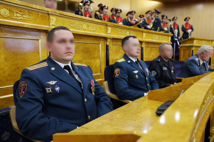 Начальник Военной академии Росгвардии генерал-майор Андрей Кийко принял участие в торжественном приёме 