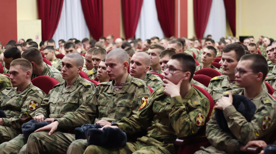Встреча с выпускником Военной академии Росгвардии! 