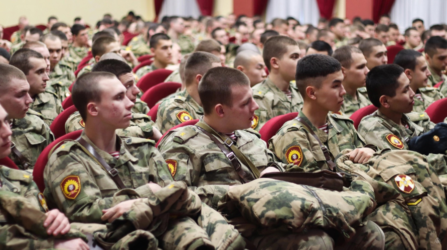 Встреча с выпускником Военной академии Росгвардии! 