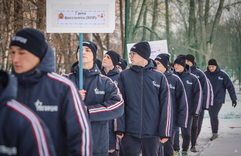 В Санкт-Петербурге состоялся чемпионат Военной академии Росгвардии по регби на снегу