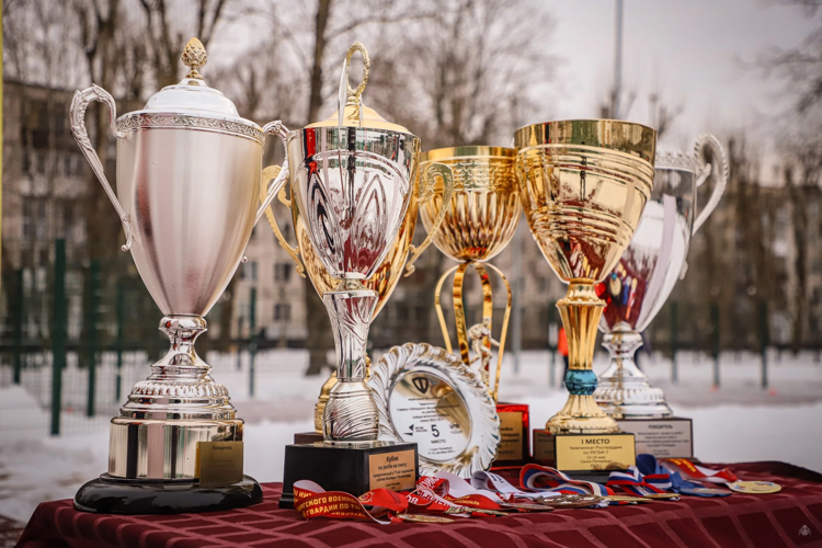 В Санкт-Петербурге состоялся чемпионат Военной академии Росгвардии по регби на снегу