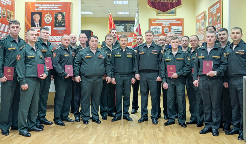 Выпуск специалистов ВГО и СГ прошёл в Военной академии Росгвардии 