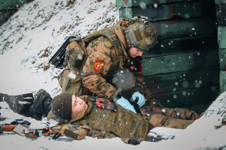 Масштабное командно-штабное учение проведено впервые в Военной академии Росгвардии