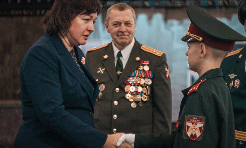 Состоялась церемония Торжественного обещания кадет