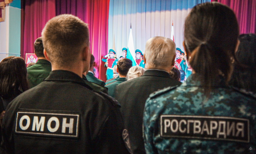 Войска национальной гвардии отмечают свой профессиональный праздник