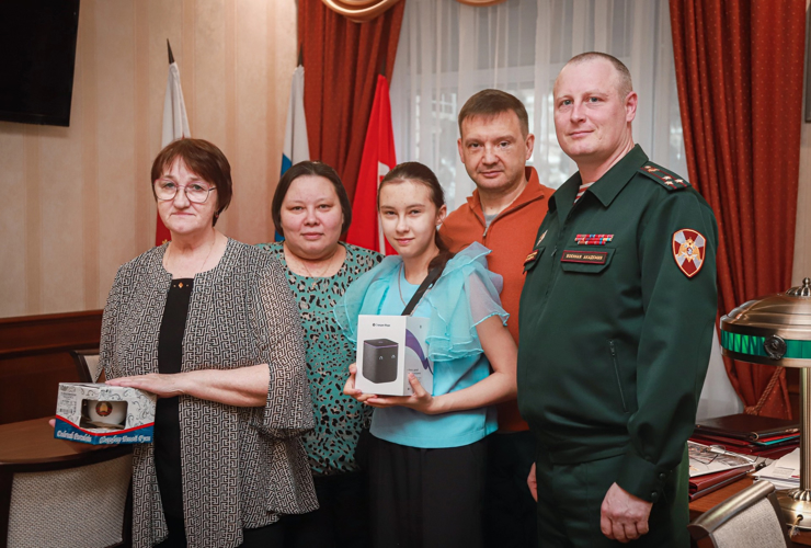 Встреча с семьей подполковника Сергея Примак состоялась в стенах Академии войск национальной гвардии