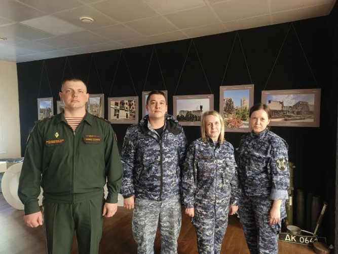 Участие преподавателей кафедры огневой подготовки  в проведении общегородских мероприятий  г. Санкт-Петербурга, посвящённых  Дню войск национальной гвардии