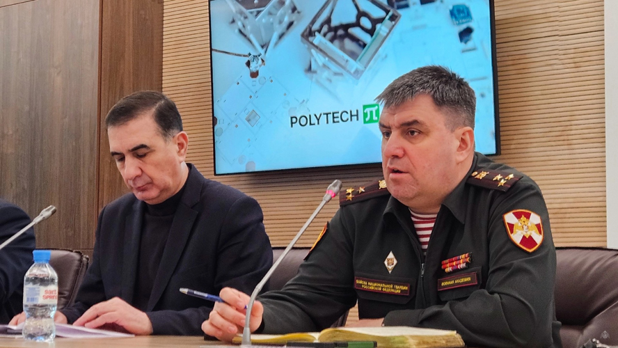 Продолжаем укреплять дружбу с Санкт-Петербургским политехническим университетом 