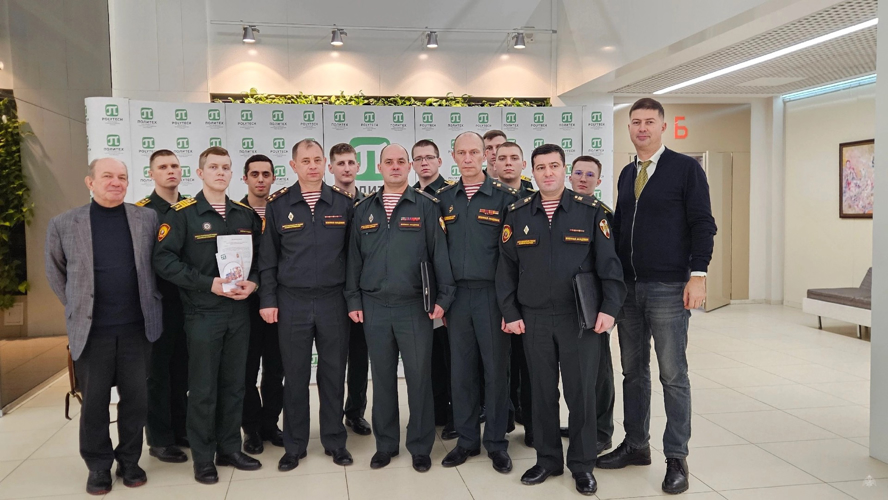 Продолжаем укреплять дружбу с Санкт-Петербургским политехническим университетом 