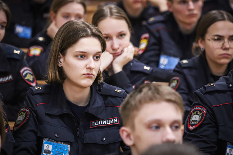 Урок мужества для сотрудников МВД России 