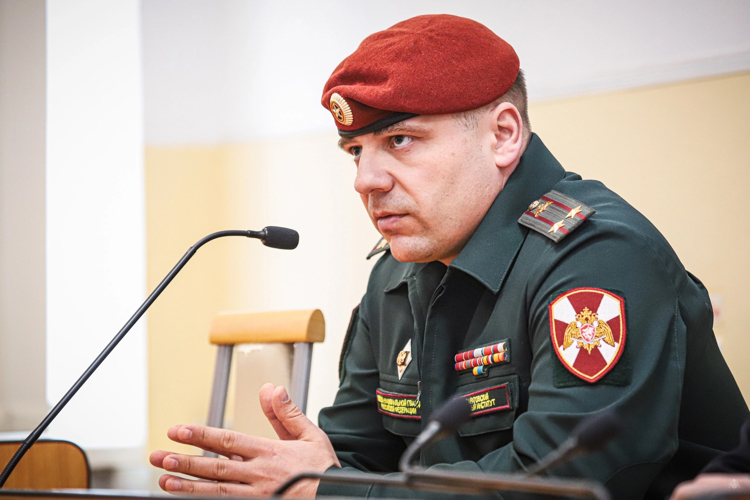 Урок мужества для сотрудников МВД России 