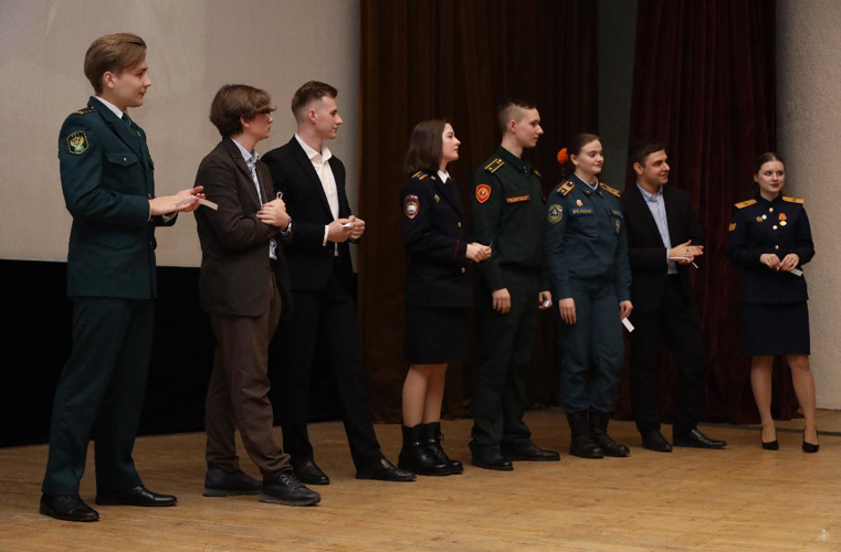 Курсанты 4 курса факультета (командного) приняли участие в межведомственной юридической олимпиаде