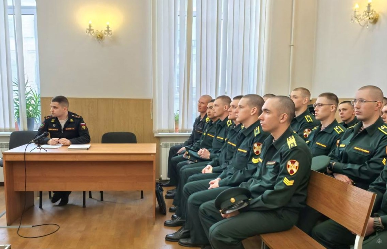 Выезд курсантов факультета (военно-политической работы) в 224 гарнизонный военный суд и на гауптвахту Санкт-Петербургского гарнизона