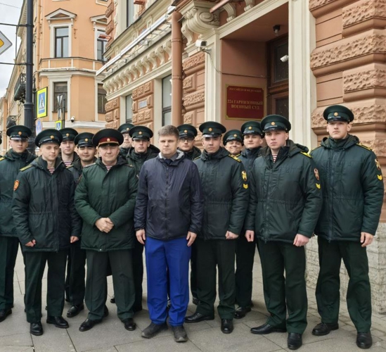 Выезд курсантов факультета (военно-политической работы) в 224 гарнизонный военный суд и на гауптвахту Санкт-Петербургского гарнизона